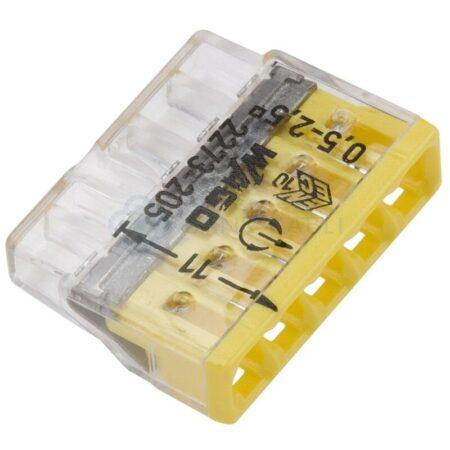 Wago gnybtai 100 vnt., 5×0.5-2.5mm2
