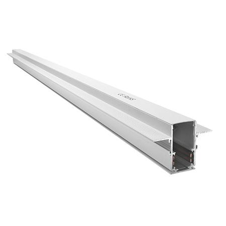Įleistas baltas magnetinis bėgelis 150 CM LL-20A - Image 3