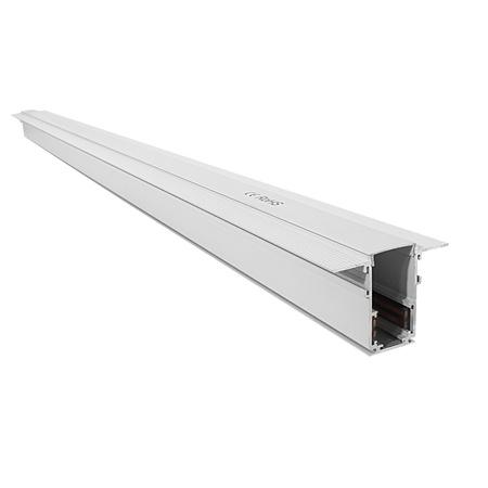 LL-20C Įleidžiamas magnetinis bėgelis 300 cm, baltas - Image 2
