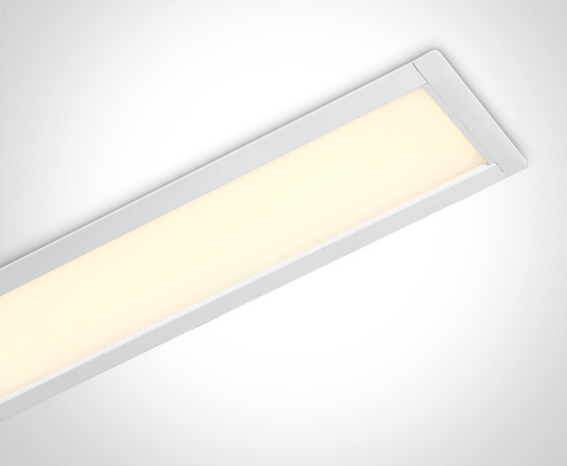 40W LED įleidžiamas linijinis šviestuvas, baltas, 3000K, 38150AR/W/W - Image 3