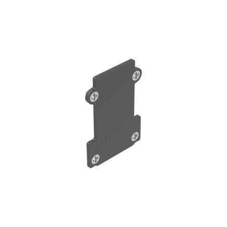Magnetinės sistemos bėgelio EGO užbaigimas, juodas, 267203