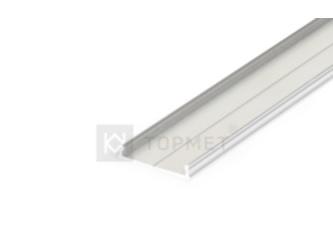3m LED juostos profilio FIX16, 20,5mm pločio, neanoduotas aliuminis - Image 2
