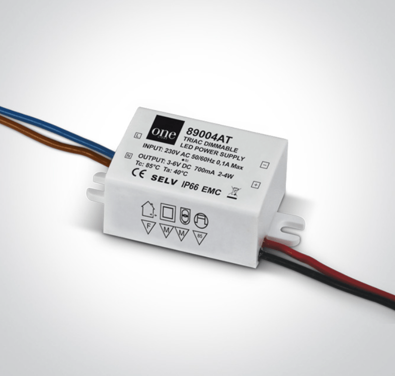2-4W 700mA LED maitinimo šaltinis, IP66, dimeriuojamas, 89004AT - Image 2