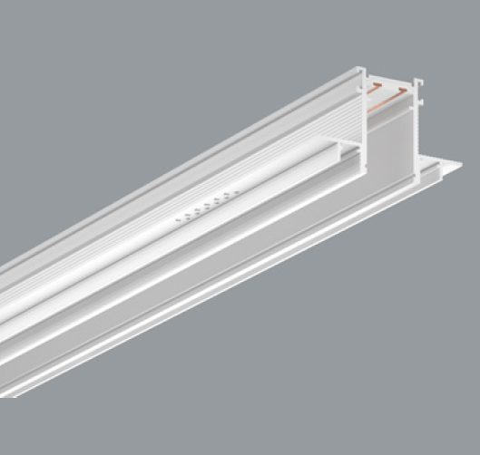 1m užglaistomas magnetinės sistemos bėgelis SPECTRA LIGHTING INSIGHT, baltas - Image 2