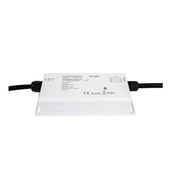 LED valdiklis, 4 kanalų, RF, IP67