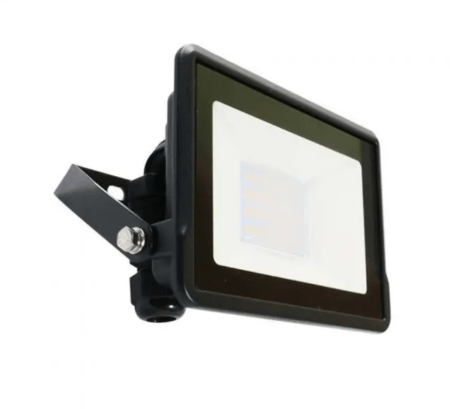 20W LED prožektorius V-TAC, juodu korpusu, 6500K