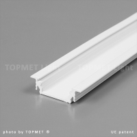 3m LED juostos profilio GROOVE14, baltas