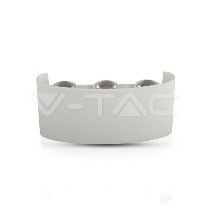 5W LED sieninis šviestuvas, baltas, 3000K, IP65 - Image 3