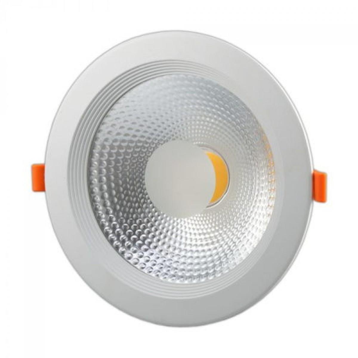 15W LED apvalus šviestuvas COB, 3000K