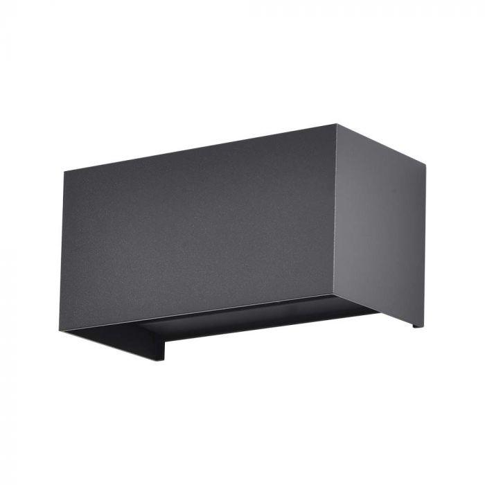 24W LED sieninis lauko šviestuvas, juodas, 4000K, IP65 - Image 3