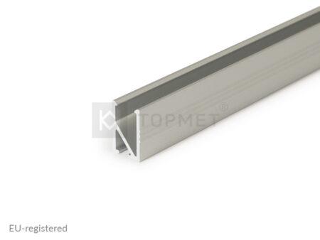 LED juostos profilis HI8 C1, anoduotas aliuminis, 2m