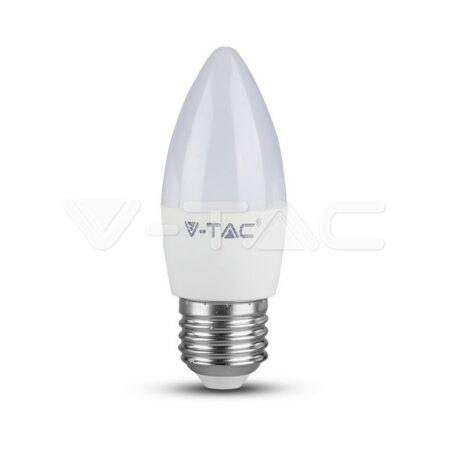 4,5W LED lemputė, žvakės formos, E27, 4000K