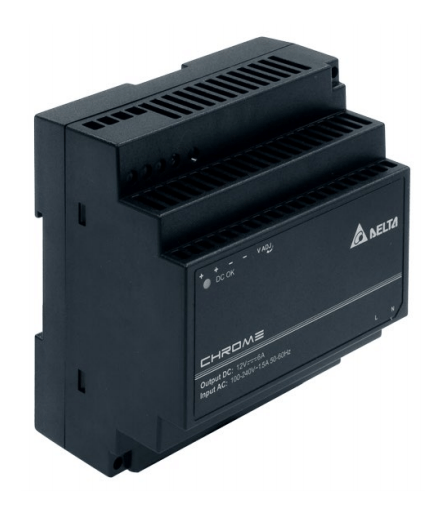 100W maitinimo šaltinis montuojamas ant bėgelio CHROME, 12V - Image 2