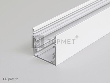 3m LED juostos profilio PHIL53, baltas