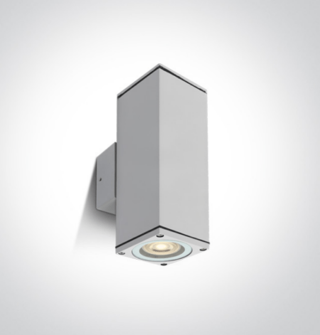 Sieninis lauko šviestuvas, GU10, baltas, IP54, 67426C/W