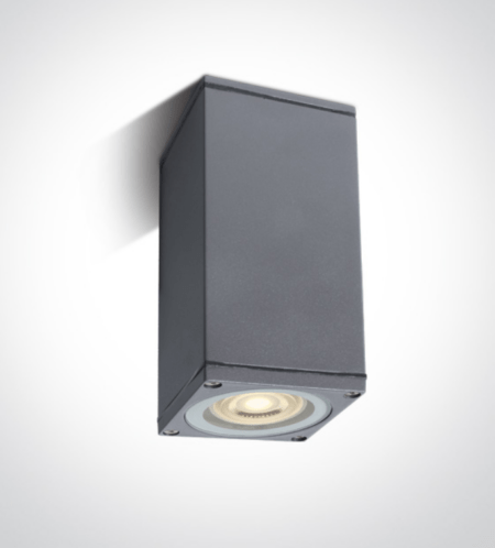 Paviršinis lauko šviestuvas, GU10, pilkas, IP54, 67426D/G