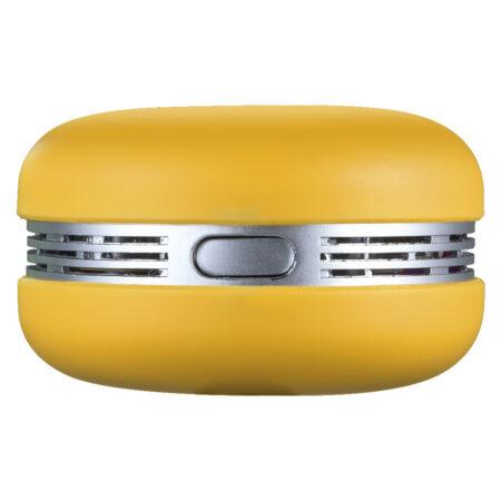 1,75W LED šviestuvas - garsiakalbis SMART MACARON, oranžinis, su baterija, dimeriuojamas