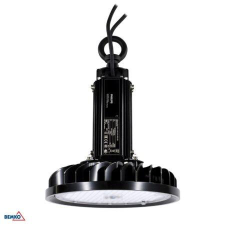 100W LED UFO šviestuvas ULTRAS, juodas, 4000K, IP65