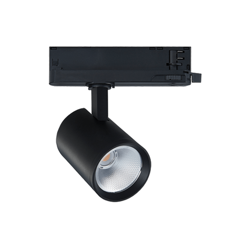 10W LED akcentinis šviestuvas į 3 fazių bėgelius, juodas, 2700/3000/4000K, S236