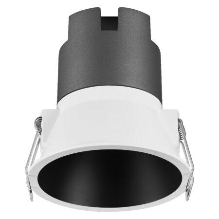 10W LED įleidžiamas šviestuvas SPOT, baltos/juodos sp., 3000K
