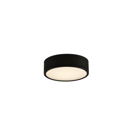 10W LED lubinis šviestuvas DINS, matinės juodos sp., 2700/3000/4000K, dimeriuojamas, IP44, P0395072NLDP