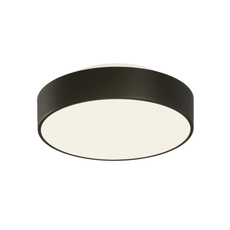10W LED lubinis šviestuvas DINS, matinės juodos sp., 2700/3000K, IP44, P0395070N