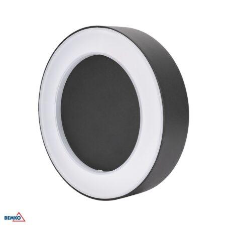 10W LED sieninis fasado šviestuvas VALIT, grafito sp., 4000K, IP65, 120°