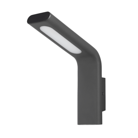 10W LED sieninis fasado šviestuvas ZEN, antracito sp., 3000K, IP65, A2038101GR