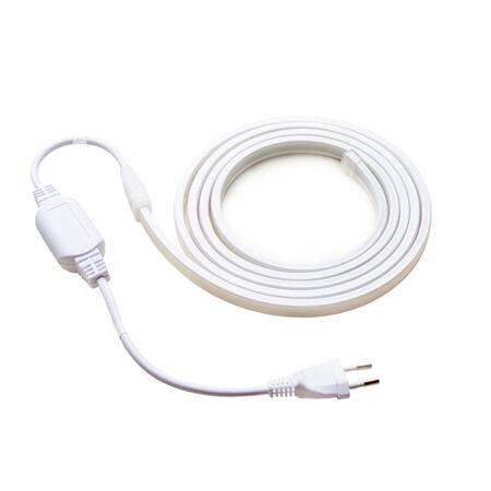 10W/m LED COB juosta, 220V, 3000K, 50m ritė, IP65
