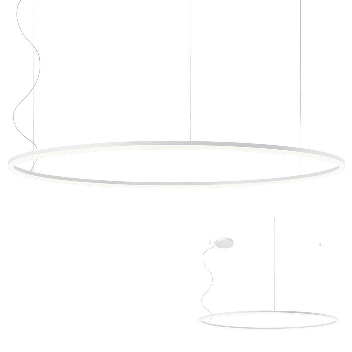 110W LED pakabinamas šviestuvas ORBIT, baltas, 3000K, DALI, 01-1718-DALI - Image 2