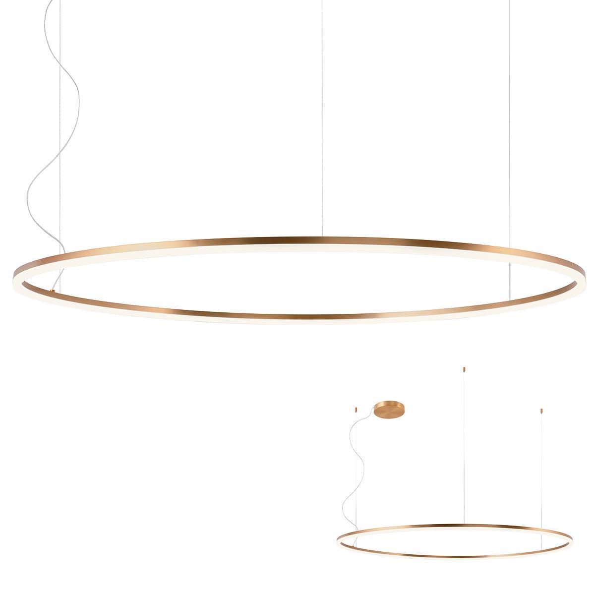 110W LED pakabinamas šviestuvas ORBIT, bronzos sp., 4000K, dimeriuojamas, 01-1921-TRIAC - Image 2