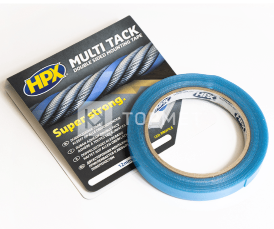 Dvipusė lipni juosta HPX 12mm x 5m