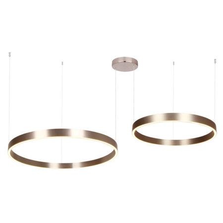 118W LED pakabinamas šviestuvas, rudas, 3000K, dimeriuojamas, šviečia į viršų ir į apačią, 25374