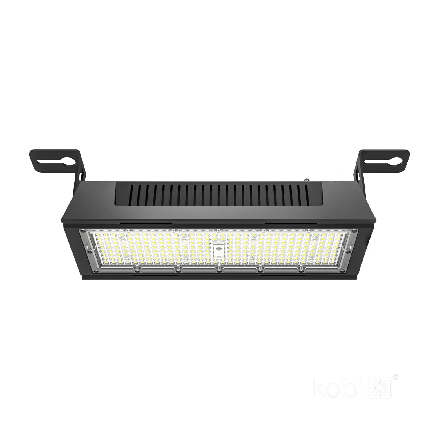 120W LED UFO šviestuvas NICO, juodas, 4000K, dimeriuojamas
