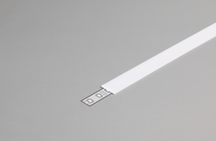 LED juostos profilio dangtelis J, baltas, 2m - Image 2
