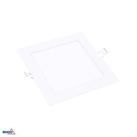 12W LED įleidžiama panelė, balta, 4000K