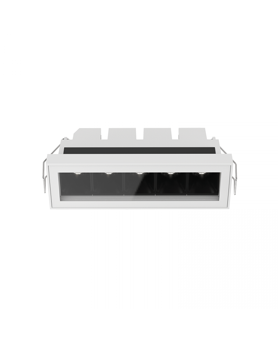 12W LED įleidžiamas fasado šviestuvas, baltas, 3000K, IP65, E333
