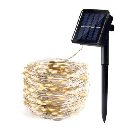0,12W LED juosta su saulės baterija SPARK, 300LED, 3000K, IP44