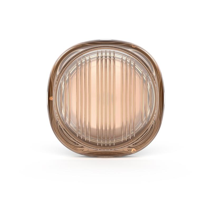 12W LED lauko plafonas, šampano/juodos sp., 3000K, dimeriuojamas, IP65, E492