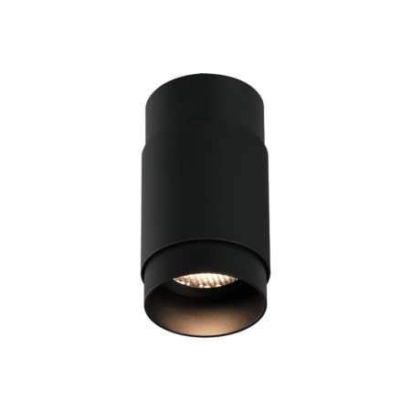 12W LED lubinis šviestuvas LUX, juodas, 4000K, P3989010NN
