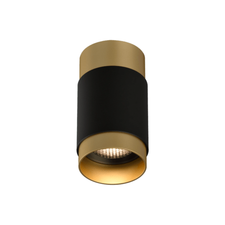 12W LED lubinis šviestuvas LUX, juodos/aukso sp., 4000K, dimeriuojamas, P3989010ONDP
