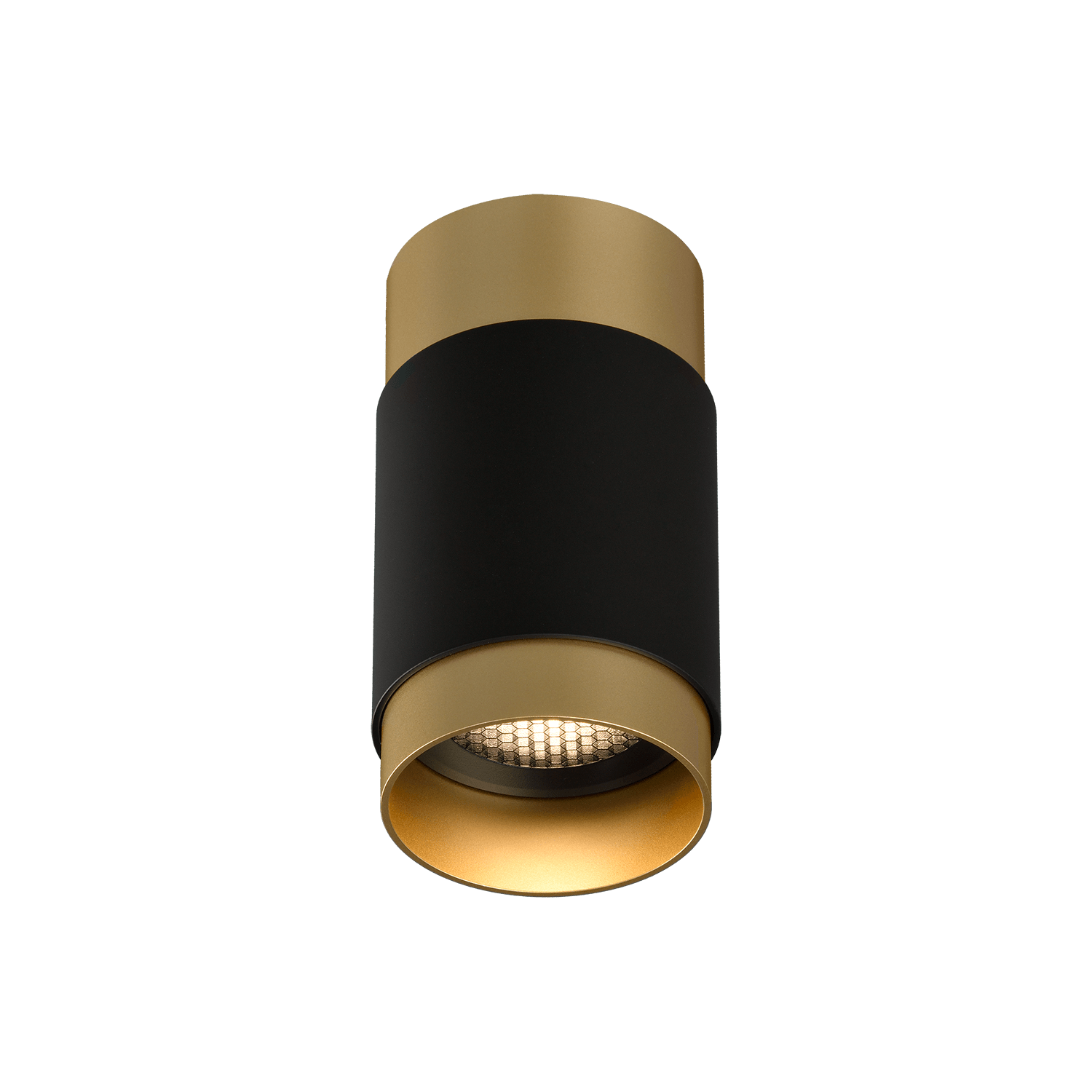 12W LED lubinis šviestuvas LUX, juodos/aukso sp., 4000K, P3989010ON