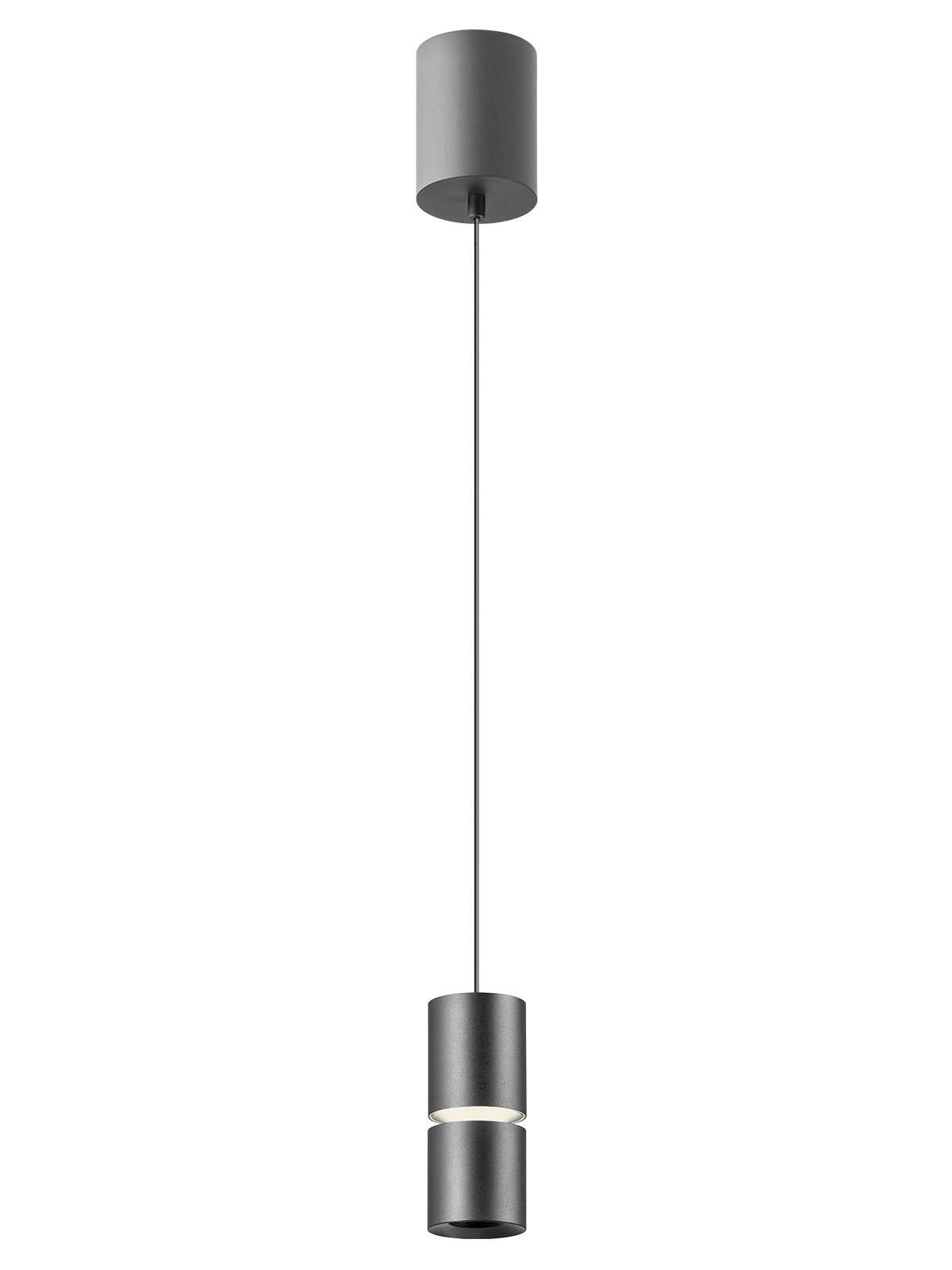 12W LED pakabinamas šviestuvas NAKU, juodas, 3000K - Image 2