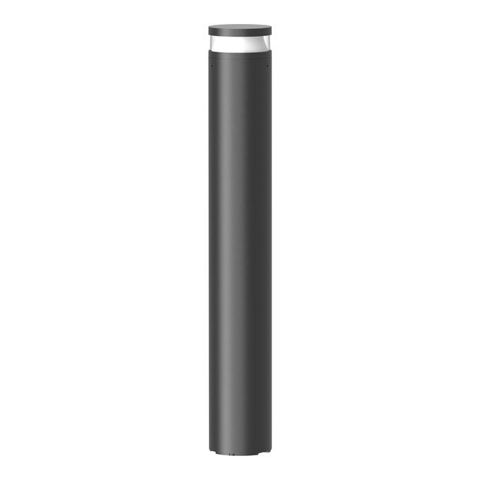 12W LED pastatomas lauko šviestuvas BOLLARD 360, juodas, 4000K, 330°x50°, IP66