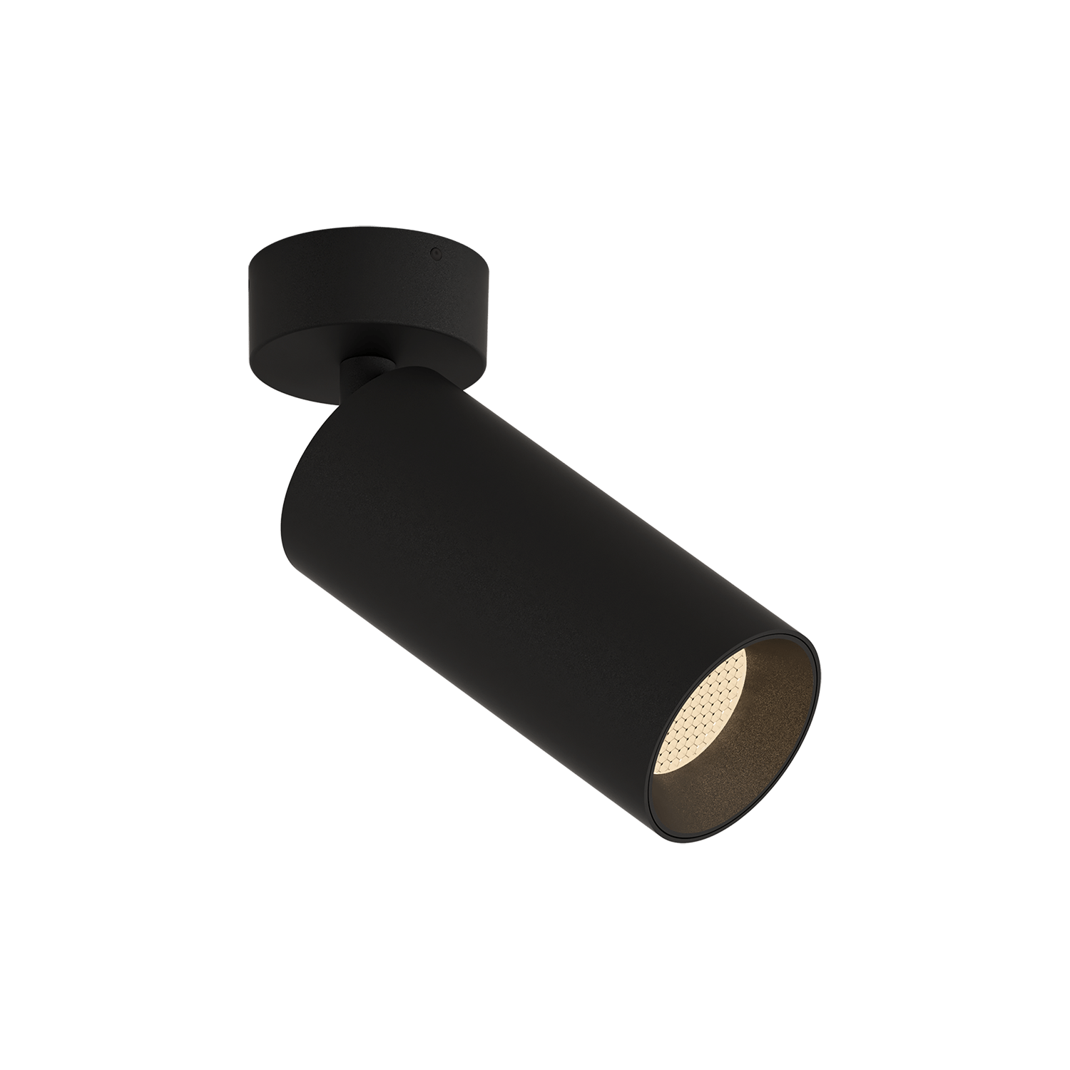 12W LED paviršinis akcentinis šviestuvas PIPE, juodas, 2700K, F3986090N