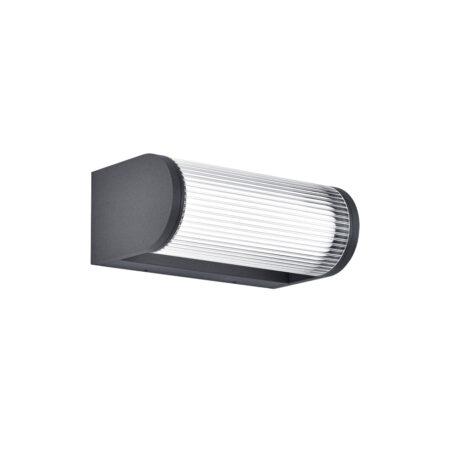 12W LED sieninis fasado šviestuvas MONACO, tamsiai pilkas, 3000K, IP65, 4336400