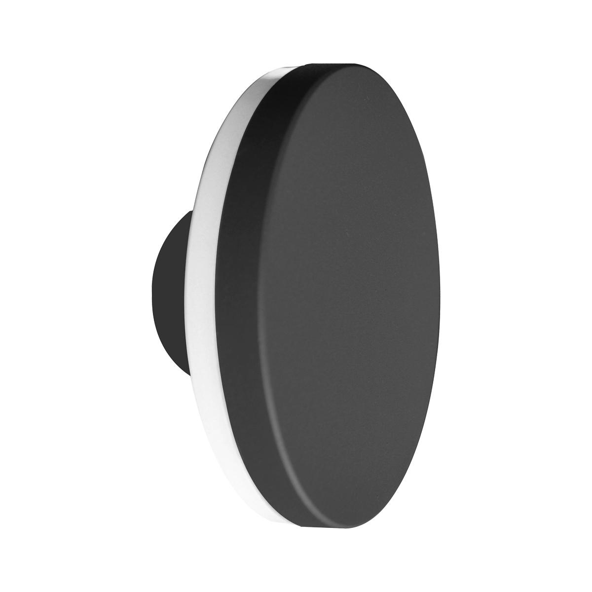 12W LED sieninis fasado šviestuvas VIANO, juodas, 4000K - Image 2