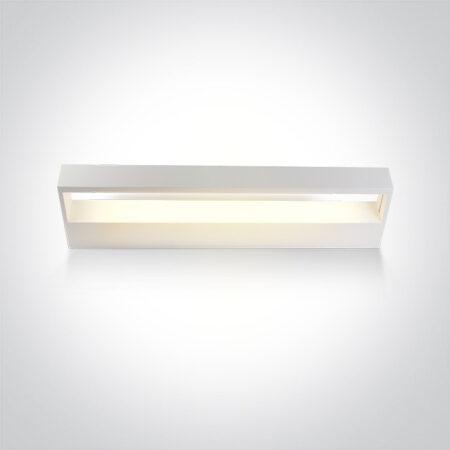 12W LED sieninis šviestuvas, baltas, 2700/3100/3500K, 38010A/W/V
