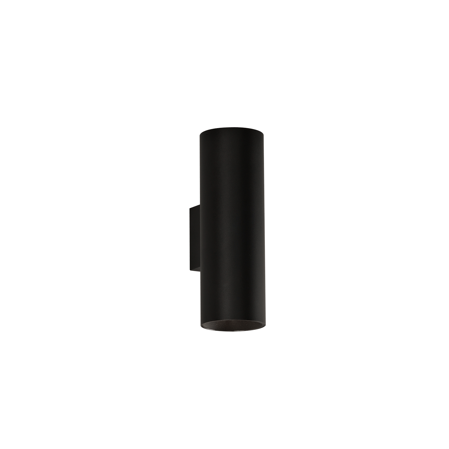 12W LED sieninis šviestuvas PIPE, juodas, 2700K, A3986190N