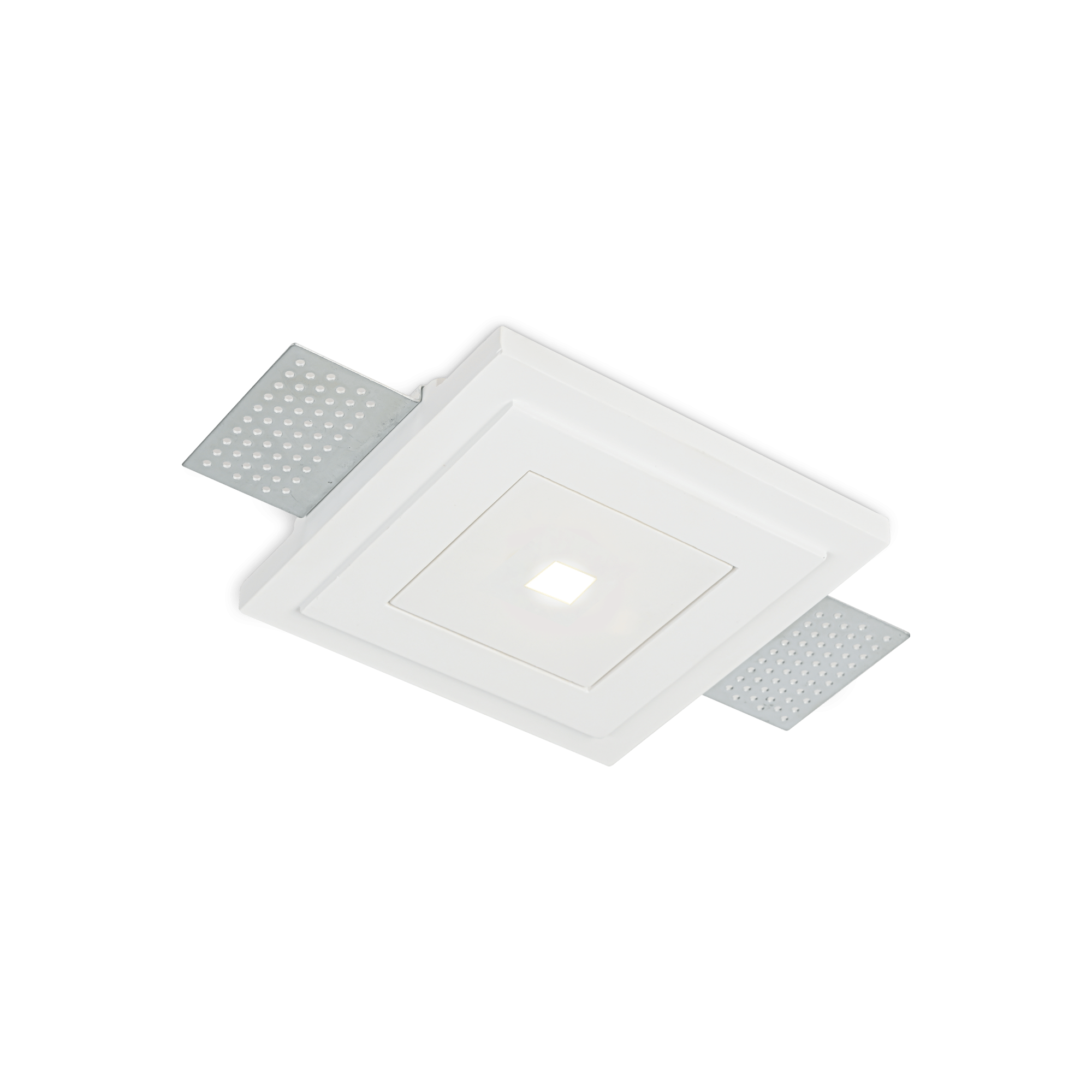 12W LED užglaistomas šviestuvas ZEPHYR, baltas, 3000K, 331225